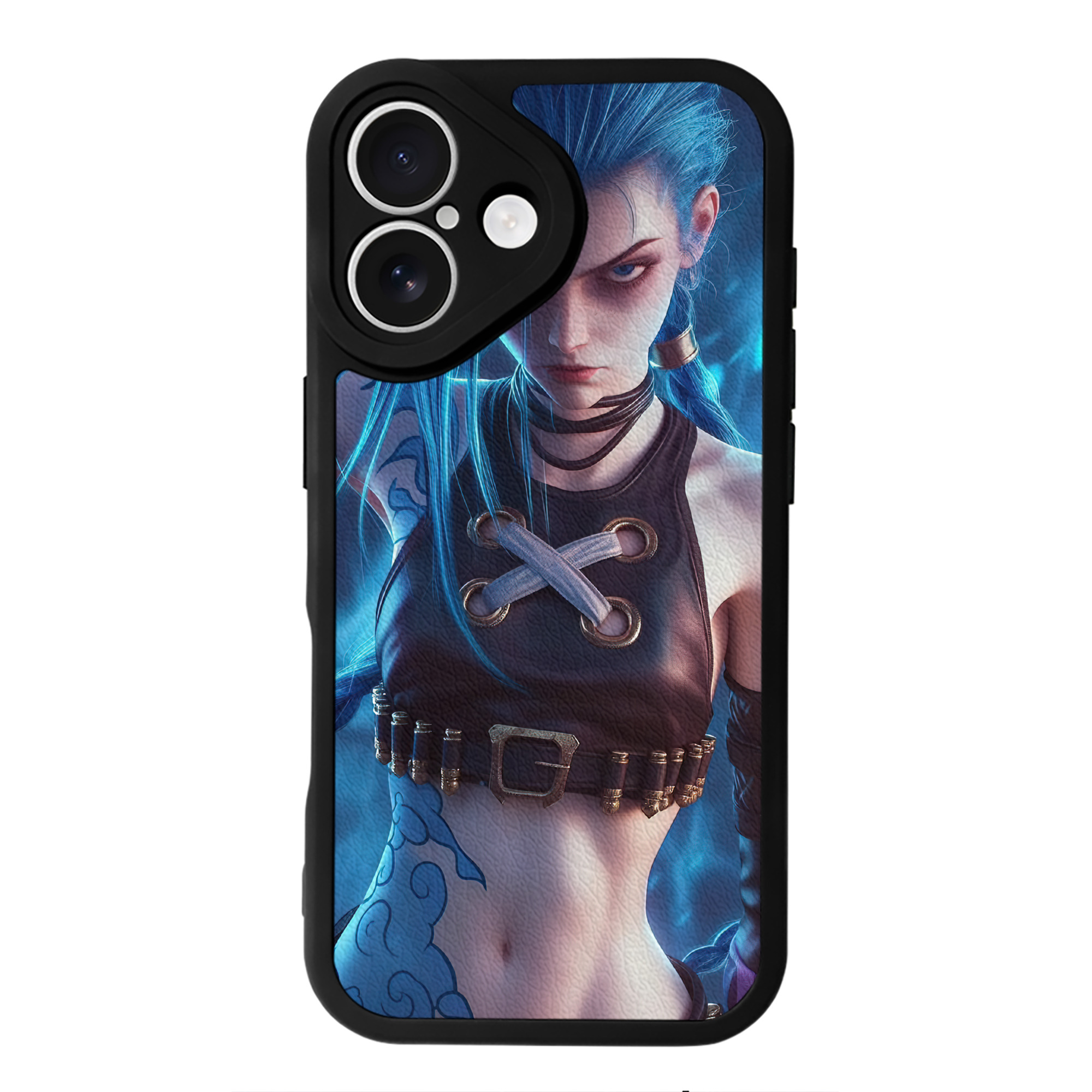 リーグ・オブ・レジェンド League of Legends LOL 【iPhone 16シリーズ対応】シリコンスマホケース（レザー調） 材質：シリコン
